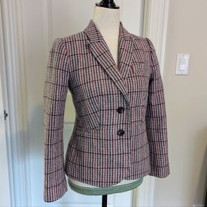 Boden British wool tweed jacket size 4P